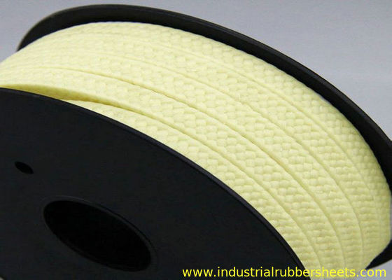 Durable Aramid Fiber Braided Gland Packing with High Temperature Resistance and Chemical Resistance for Valves & Pumps