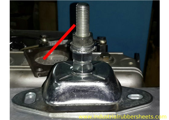 Smooth Surface Marine Rubber Shock Mounts with 40-80 Shore A Hardness and -40°C to +120°C Working Temperature