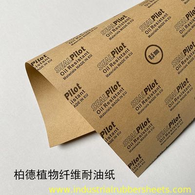 0.25mm Thickness Oil Proof Washer Paper with Plant Fibre Material for 180C Working Temp