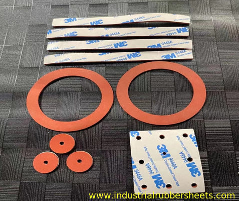 Closed Cell Silicone Rubber Washers with 10-40 Shore A Hardness and 0.5-1.0g/cm³ Density for Sealing Applications