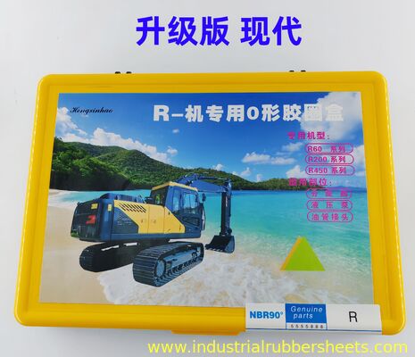 Oil Weather Chemical Resistant NBR FKM Excavator O Ring Kit Hydraulic Seal Set for Heavy Duty Applications