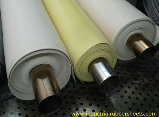 مقاومت در برابر پیری قهوه ای ورق لاستیک ویتون دمای بالا 0.5mm-10mm ضخامت با 200 ° C-300 ° C مقاومت در برابر دمای