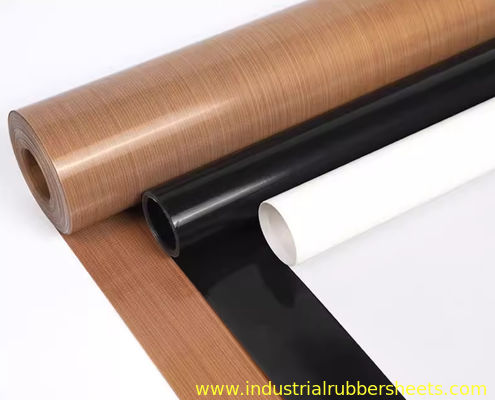پارچه فیبرگلاس پوشش داده شده با PTFE مقاوم به دمای بالا با وزن واحد 17 اونس / مربع