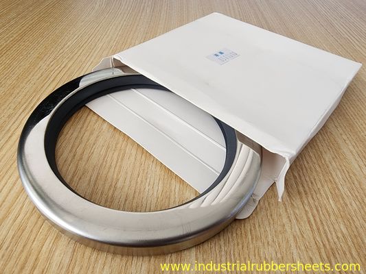 Double Lip Stainless Steel 304 316 Industrial Oil Seal With Low Friction Factor 0.04
