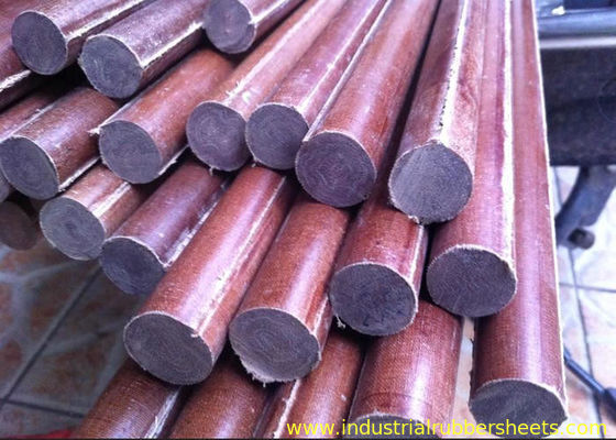 High Performance Phenolic Resin Rod with 10KV Breakdown Voltage, B Class 130 Heat-Resistant and 90-110Mpa Flexural Strength for Electric Insulation