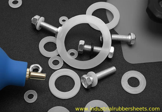 واشرهای سیلیکونی با گرید غذایی با ساختار سلول بسته در اندازه‌های سفارشی برای کاربردهای آب‌بندی