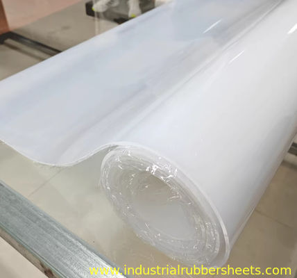 ورق لاستیکی سیلیکونی 3 میلی متر ضخامت 0.1-3.6m عرض 7.5-12.0Mpa کشش