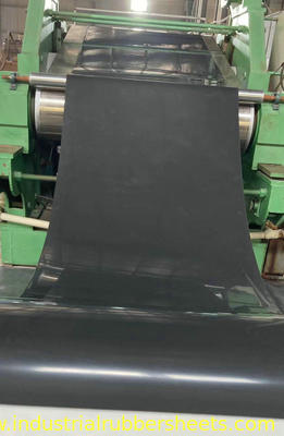 High Temperature Rubber Sheet with Compression Set ≤15%, Tensile Strength 5-9MPa, and Acid Resistance for Industrial Applications