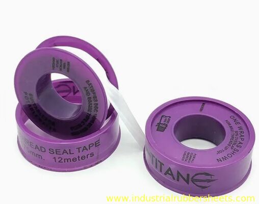 سیم بسته بندی PTFE سفید با مقاومت کششی 8Mpa مناسب برای کاربردهای بسته بندی مکانیکی