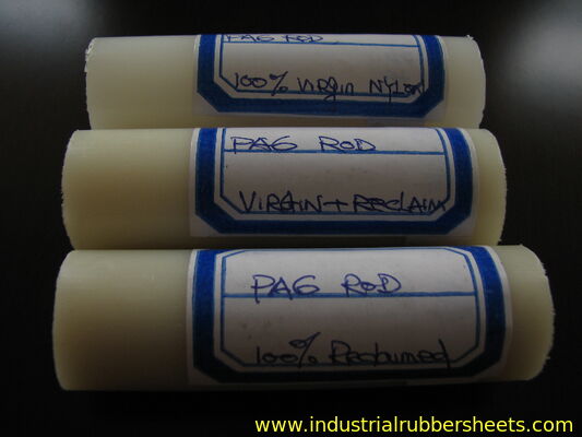 میله نایلون با قدرت کششی 80 MPa، قدرت ضربه 50 KJ / m2 و مقاومت UV برای استفاده صنعتی