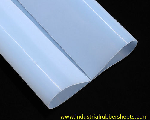 ورق لاستیکی سیلیکونی نازک با ضخامت 0.1-0.8mm 60 Shore A سختی و قدرت کششی 7.5Mpa
